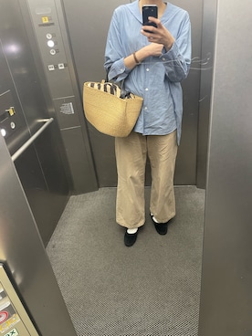 「SEIKO（セイコー）のアイテム」を使った、eriさん（レディース・169cm）の夏コーディネート