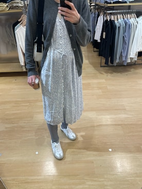 「H&M（エイチ・アンド・エム）のアイテム（ワンピース/ドレス）」を使った、eriさん（レディース・169cm）の春コーディネート