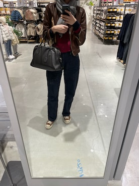 「THE ROW（ザロウ）のアイテム」を使った、eriさん（レディース・169cm）の冬コーディネート