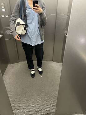 「COMME des GARCONS（コムデギャルソン）のアイテム（トップス）」を使った、eriさん（レディース・169cm）の春コーディネート