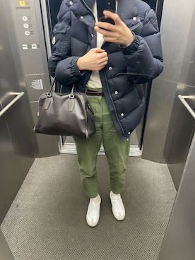 「THE ROW（ザロウ）のアイテム」を使った、eriさん（レディース・169cm）の冬コーディネート