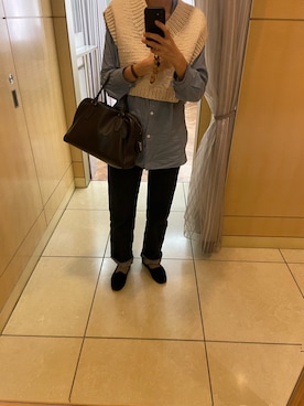 「アイテム（アナログ腕時計）」を使った、eriさん（レディース・169cm）の秋コーディネート