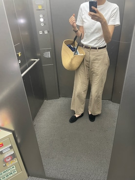 「アイテム（腕時計）」を使った、eriさん（レディース・169cm）の夏コーディネート
