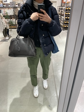 「THE ROW（ザロウ）のアイテム」を使った、eriさん（レディース・169cm）の冬コーディネート