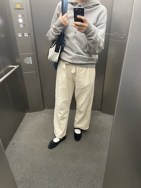「AURALEE（オーラリー）のアイテム」を使った、eriさん（レディース・169cm）の夏コーディネート