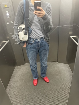 「COMME des GARCONS（コムデギャルソン）のアイテム」を使った、eriさん（レディース・169cm）の夏コーディネート