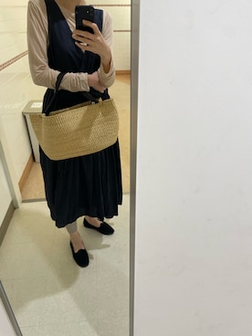 「アイテム（レギンス/スパッツ）」を使った、eriさん（レディース・169cm）の秋コーディネート