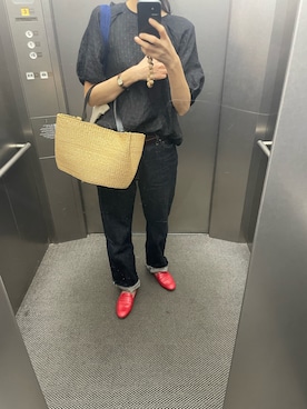 「アイテム（腕時計）」を使った、eriさん（レディース・169cm）の秋コーディネート