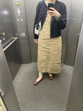 「agnes b.（アニエスベー）のアイテム」を使った、eriさん（レディース・169cm）の春コーディネート