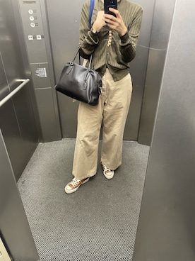 「アイテム（アンサンブル）」を使った、eriさん（レディース・169cm）の秋コーディネート