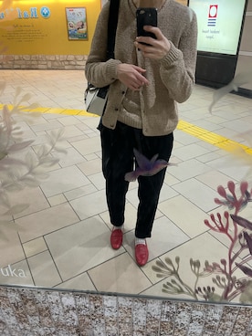 「アイテム（アンサンブル）」を使った、eriさん（レディース・169cm）の春コーディネート