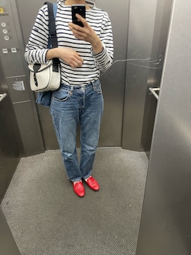 「BRADY（ブレディー）のアイテム」を使った、eriさん（レディース・169cm）の春コーディネート