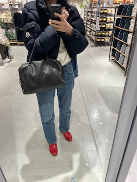 「THE ROW（ザロウ）のアイテム」を使った、eriさん（レディース・169cm）の冬コーディネート