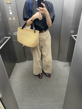 「アイテム（腕時計）」を使った、eriさん（レディース・169cm）の夏コーディネート
