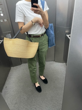 「アイテム（アナログ腕時計）」を使った、eriさん（レディース・169cm）の秋コーディネート