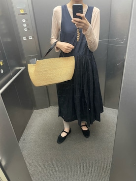 「MARGARET HOWELL（マーガレットハウエル）のアイテム」を使った、eriさん（レディース・169cm）の夏コーディネート