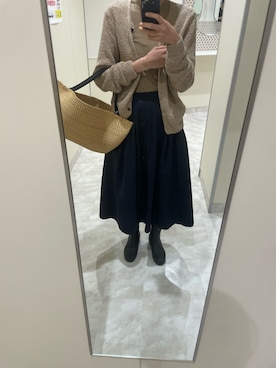 「アイテム（アンサンブル）」を使った、eriさん（レディース・169cm）の秋コーディネート