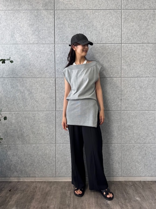 tシャツ off−shoulder sleeveless tops レディース セール】off－shoulder sleeveless tops（Tシャツ/カットソー