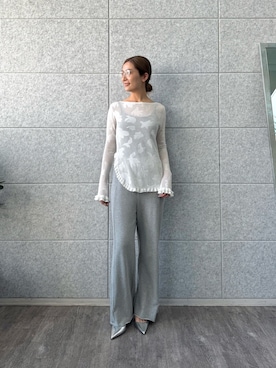 「CODE A（コードエー）のアイテム」を使った、uchi__yamaさん（レディース・170cm）の春コーディネート