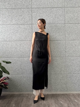 「CODE A（コードエー）のアイテム」を使った、uchi__yamaさん（レディース・170cm）の春コーディネート