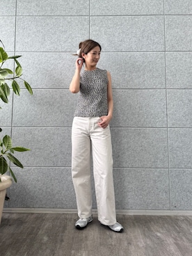 「CODE A（コードエー）のアイテム」を使った、uchi__yamaさん（レディース・170cm）の春コーディネート