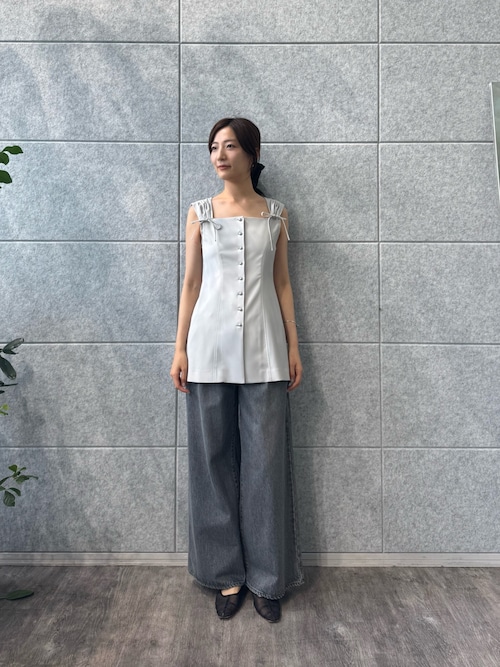Marryat France ベスト セール】french twill long vest（ベスト）｜CODE A（コードエー