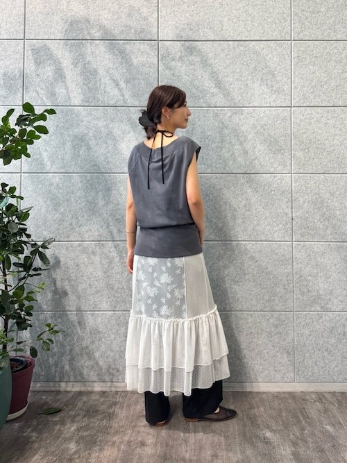 セール】off－shoulder sleeveless tops（Tシャツ/カットソー
