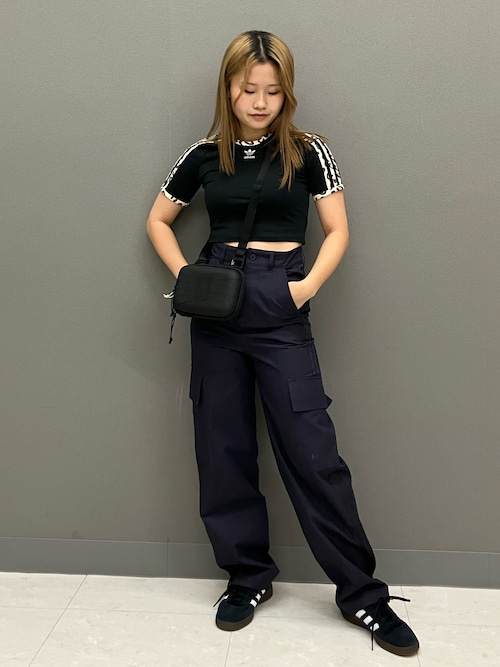 【adidas】レオパード ロゴ 半袖 Tシャツ★男女共に大人気◎ アディダスオリジナルス adidas originals Tシャツ カットソー
