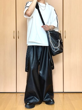 「LILL（リル）のアイテム」を使った、kazukiさん（メンズ・174cm）の夏コーディネート