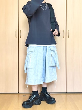 「アイテム（タンクトップ）」を使った、kazukiさん（メンズ・174cm）の夏コーディネート