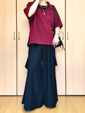 「LILL（リル）のアイテム」を使った、kazukiさん（メンズ・174cm）の夏コーディネート