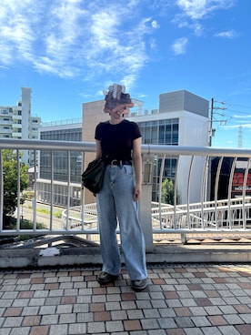 「しまむら（シマムラ）のアイテム」を使った、mikenekoさん（レディース・163cm）の秋コーディネート