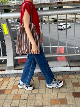 「3coins（3coins）のアイテム」を使った、mikenekoさん（レディース・163cm）の夏コーディネート