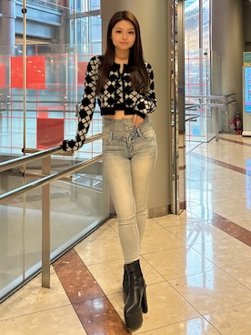 rimikaさん（レディース・157cm）の冬コーディネート