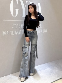 レオパードBACKリボンテレコロンT｜ジェイダ（GYDA）公式通販｜RUNWAY