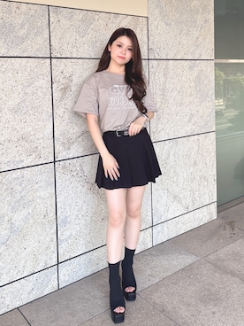 rimikaさん(レディース・156cm)の夏コーディネート