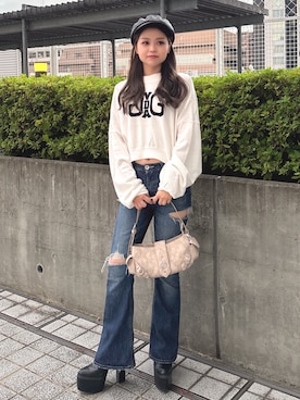 rimikaさん（レディース・156cm）の秋コーディネート