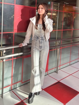 rimikaさん（レディース・157cm）の冬コーディネート