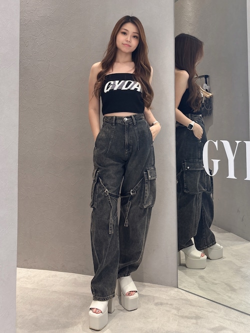 GYDA ニットベアトップス