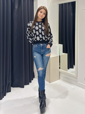 rimikaさん（レディース・157cm）の冬コーディネート