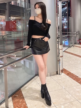 rimikaさん(レディース・157cm)の冬コーディネート