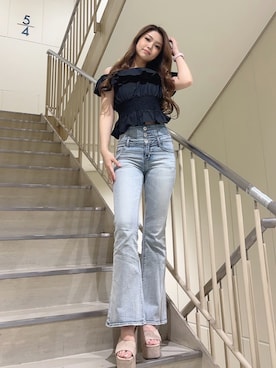 rimikaさん（レディース・156cm）の春コーディネート