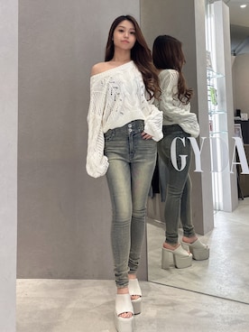 rimikaさん（レディース・157cm）の夏コーディネート