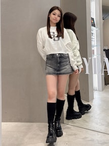 GGインターシャニットトップス｜ジェイダ（GYDA）公式通販｜RUNWAY