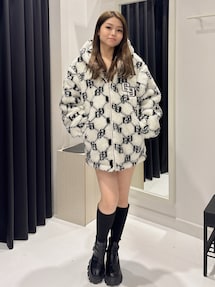 GGラメボアBIGブルゾン｜ジェイダ（GYDA）公式通販｜RUNWAY channel