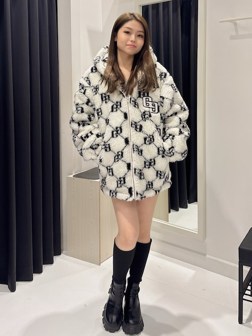 セール】GGラメボアBIGブルゾン（ブルゾン）｜GYDA（ジェイダ）の