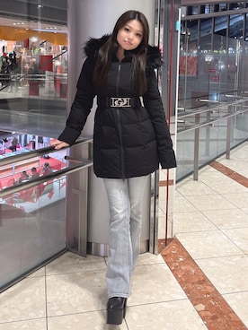 rimikaさん（レディース・157cm）の冬コーディネート