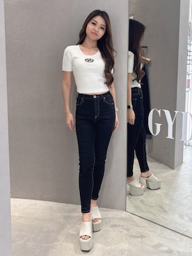 rimikaさん（レディース・157cm）の夏コーディネート