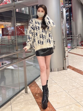 rimikaさん(レディース・157cm)の冬コーディネート