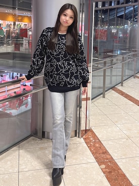 rimikaさん（レディース・157cm）の冬コーディネート